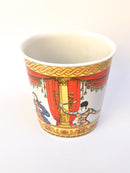 Vaso di Fornasetti in Ceramica di Rosenthal Anni 80