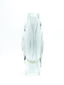 Vaso Squadrato in Vetro di Murano di Flavio Poli - Seguso Anni 60