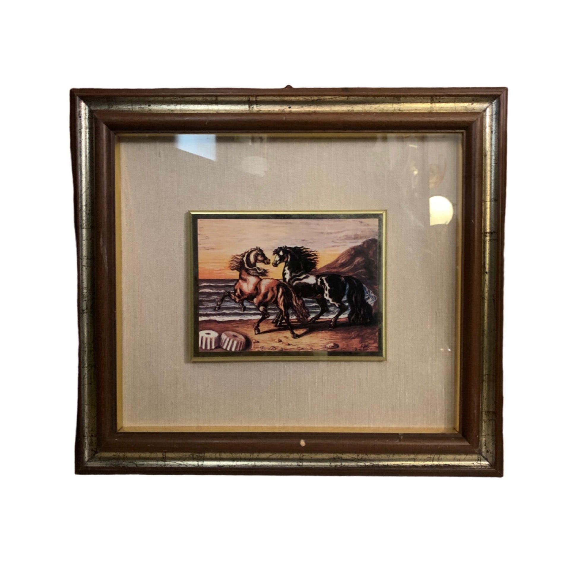 Engraving on Silver Foil by Giorgio De Chirico