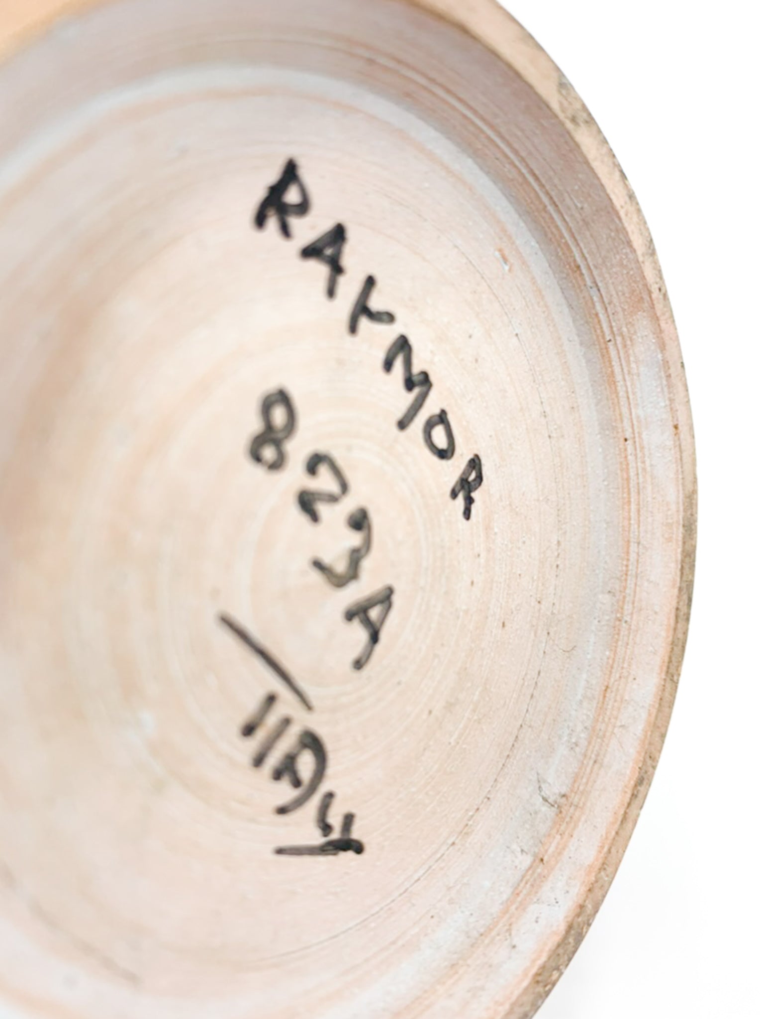 Vaso in Ceramica Raymor Verde e Grigio Anni 60