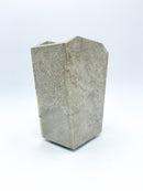 Vaso Squadrato in Marmo Colorato Anni 60