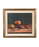 Dipinto Olio su Tela di Natura Morta di Franco Bertulli Anni 60