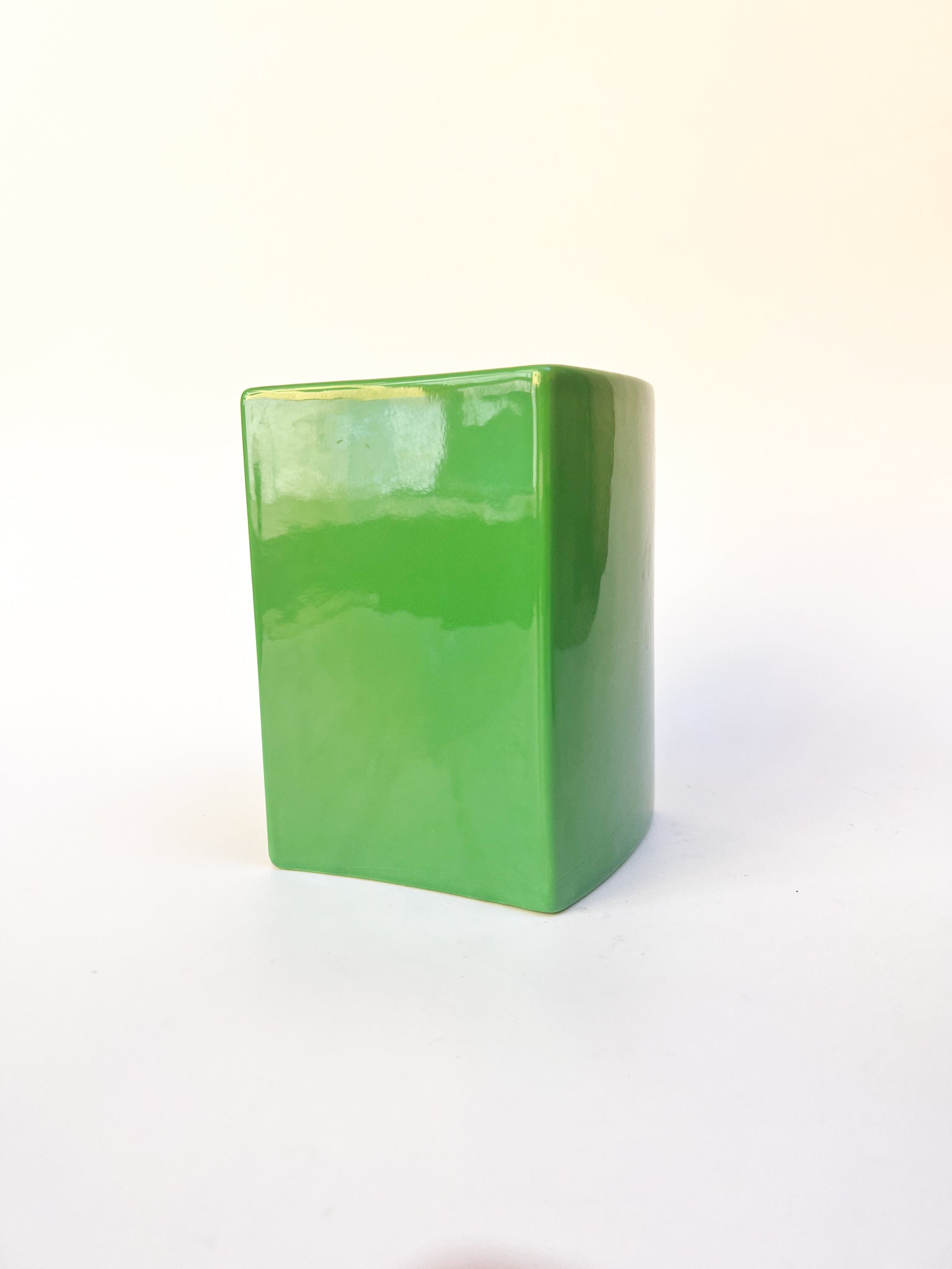 Vaso di Ceramica Gabbianelli di Franco Bettonica, realizzato negli anni '70