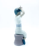 Scultura di Dama in Ceramica di Lladrò Anni 80