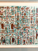 "Il cortile di Palazzo Ducale", Copia d'Autore di Egidio Bonfante