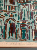 "Il cortile di Palazzo Ducale", Copia d'Autore di Egidio Bonfante