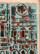 "Il cortile di Palazzo Ducale", Copia d'Autore di Egidio Bonfante