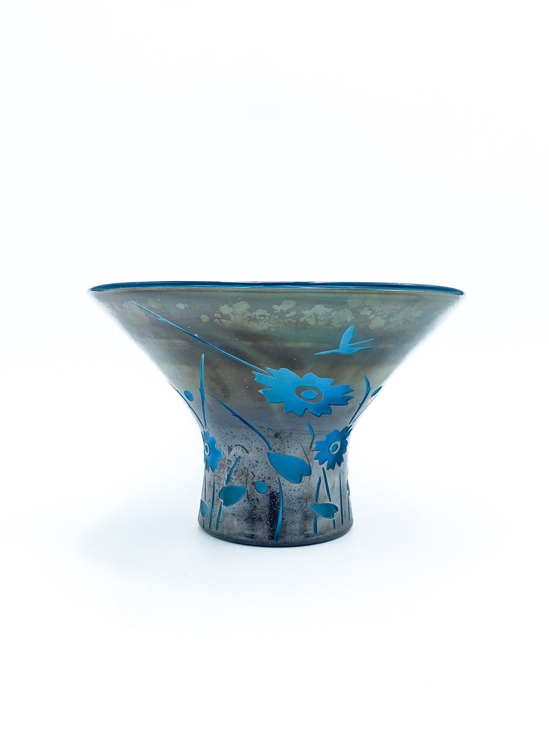 Murano glass vase by Flavio Poli