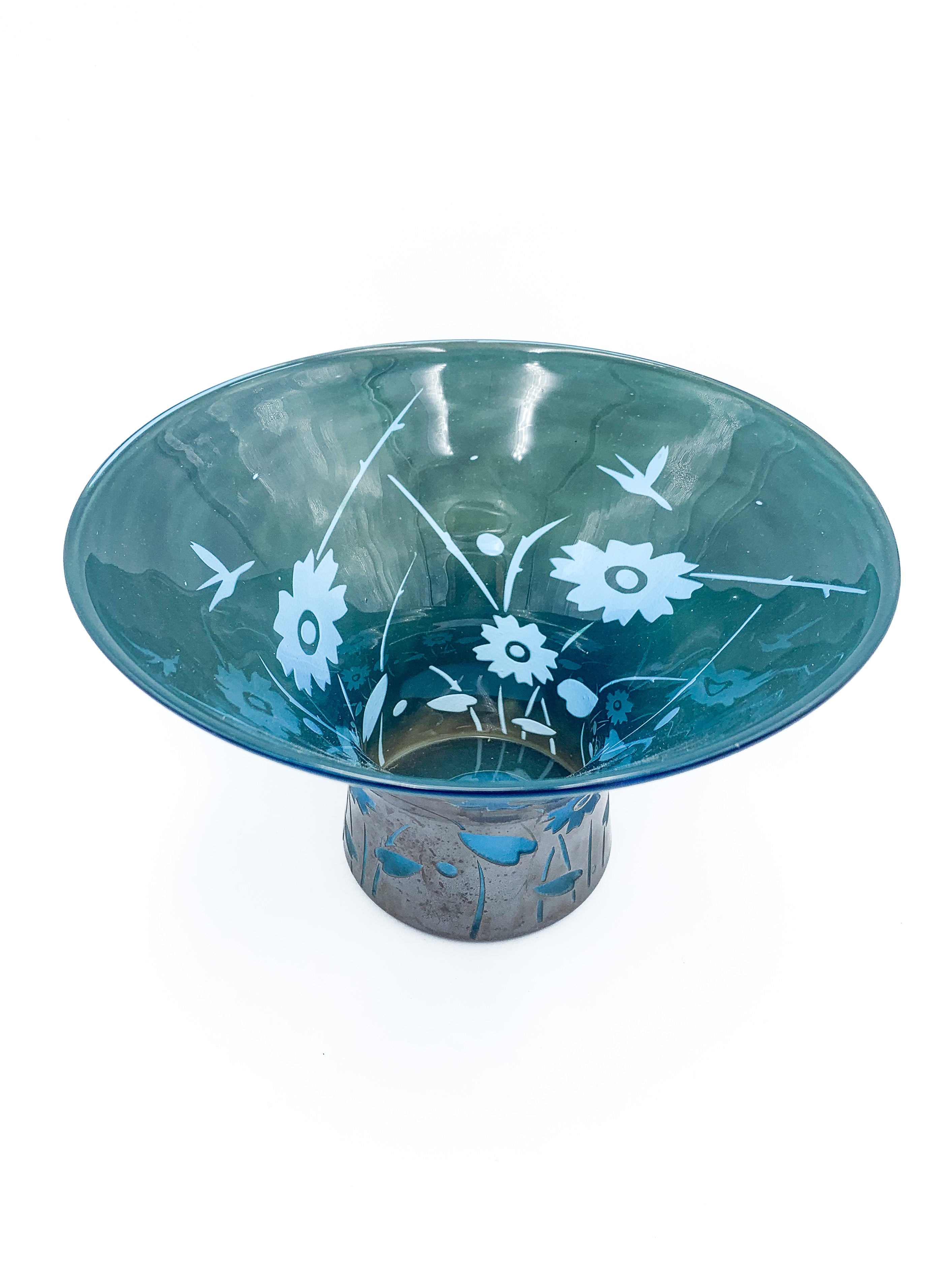 Vaso in Vetro di Murano di Flavio Poli