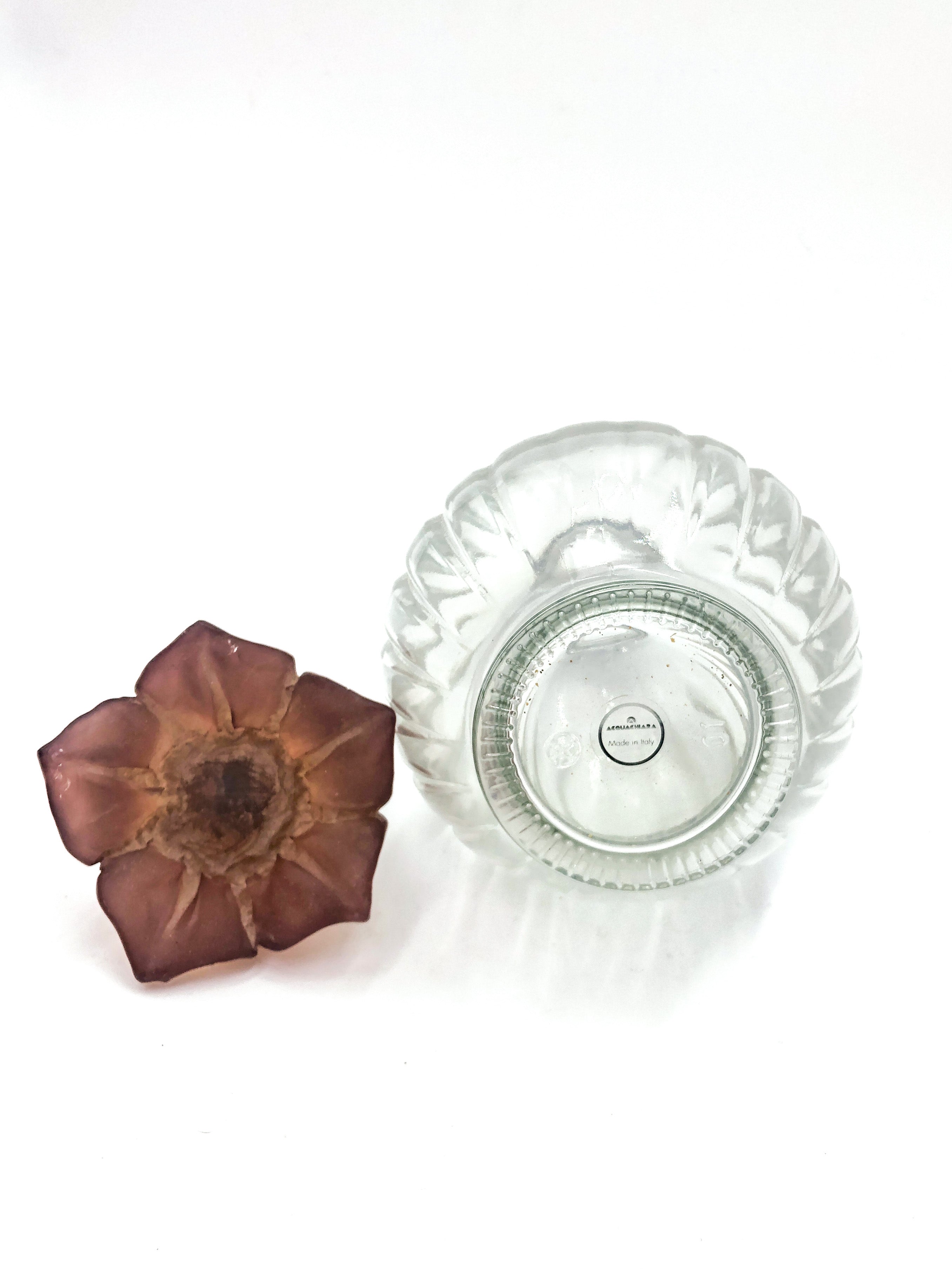 Glass perfume holder