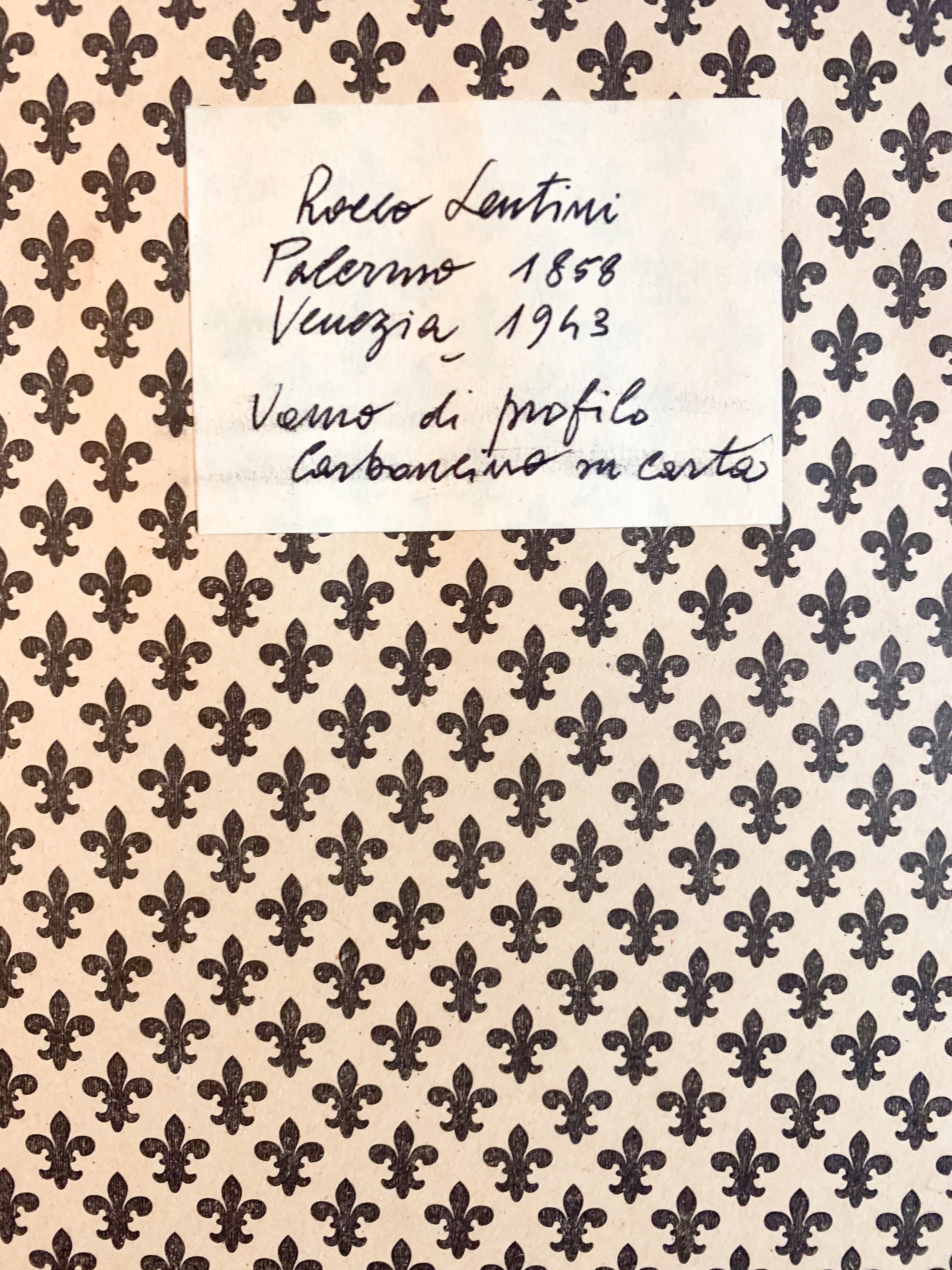 Man of Profile by Rocco Lentini