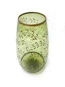 Vaso Verde in Vetro Finissimo Anni 20