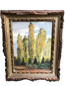 Dipinto di Paesaggio olio su tela di Mario Broggi, Anni '50