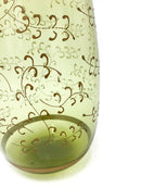 Vaso Verde in Vetro Finissimo Anni 20