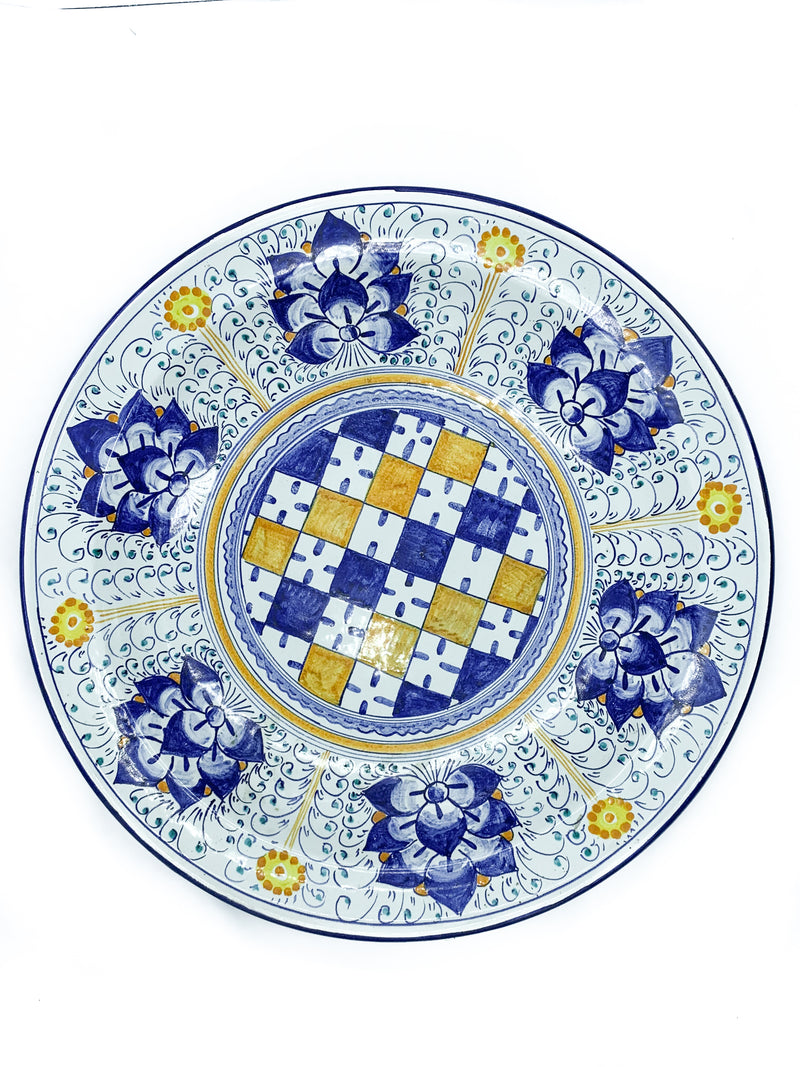 San Gimignano ceramic plate