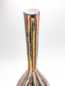 Vaso Striato in Ceramica di Origine Veneta, anni '60