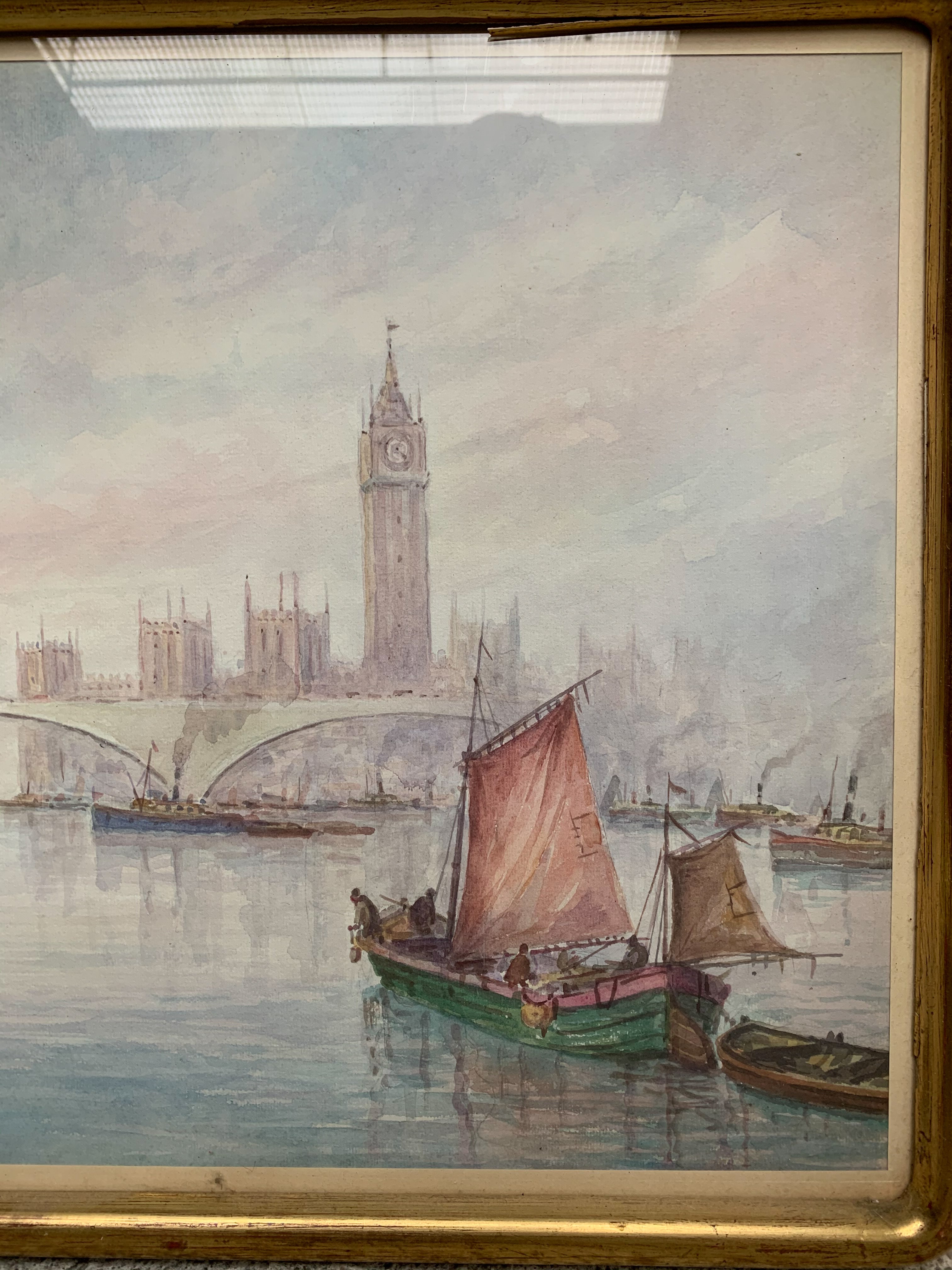 Pair of Watercolors by Aldo Sessa