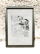 Litografia di Nino Caffè degli Anni 70