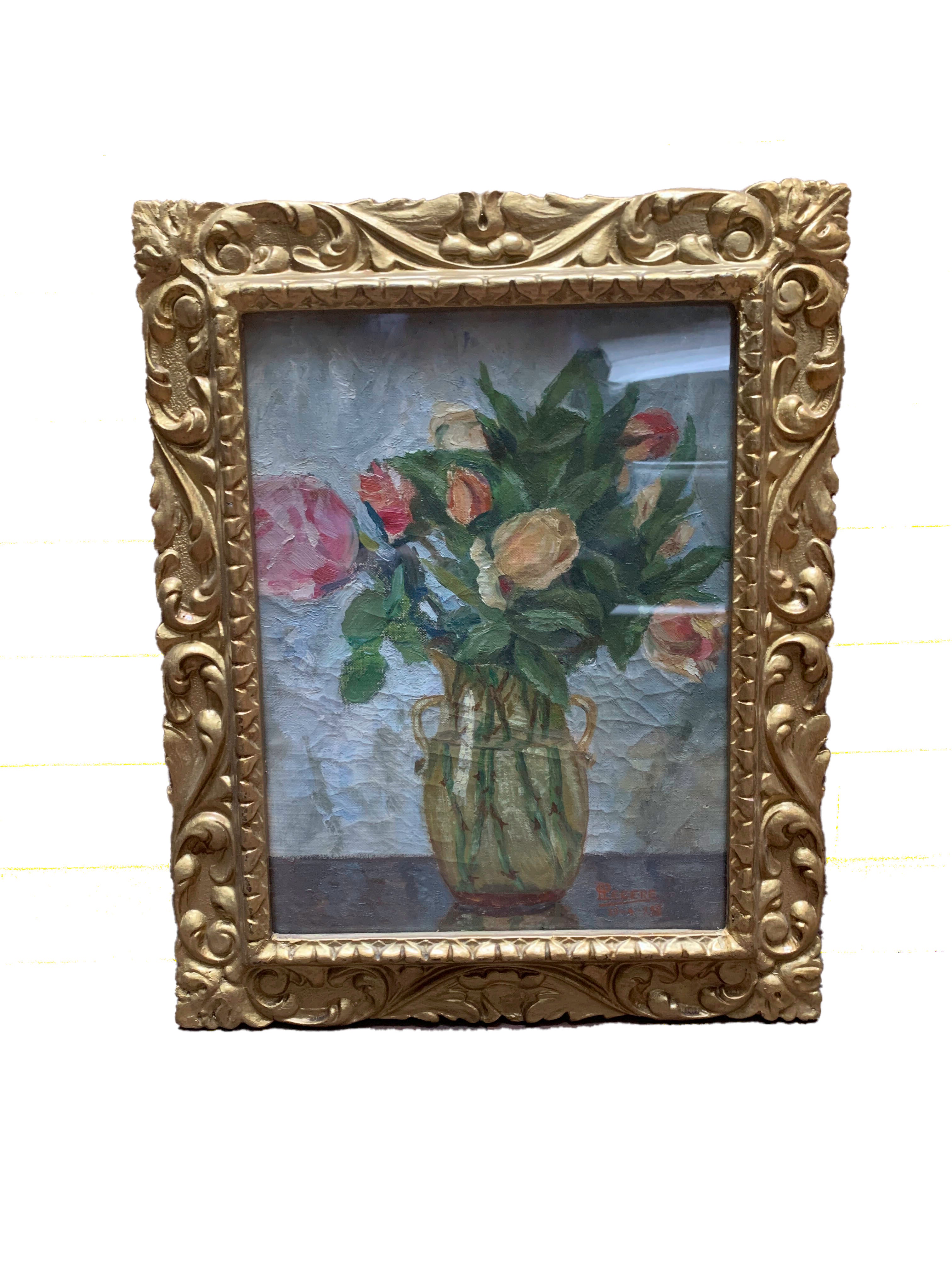 Oil Painting on Sheep Cardboard