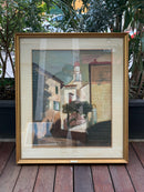 Dipinto Olio su Tela di Giusy Bongiorno Anni 60