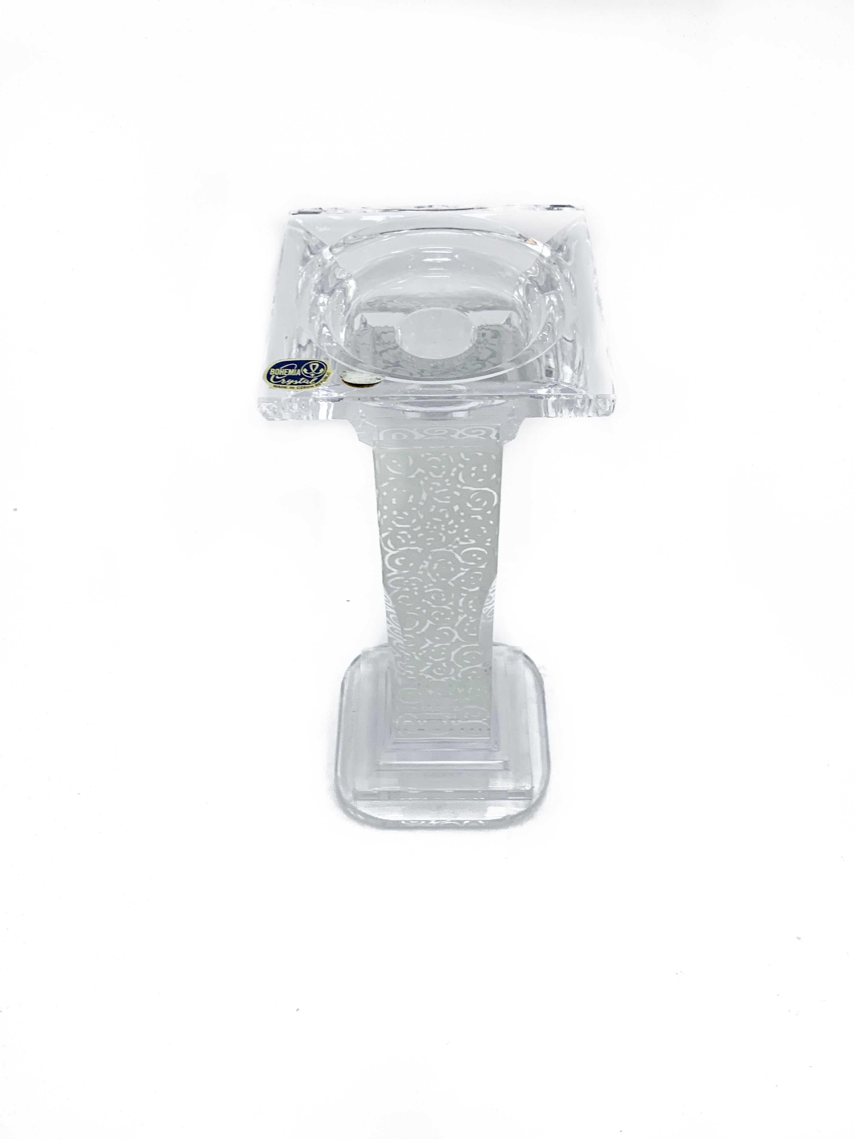 Bohemian Crystal Candle Holder