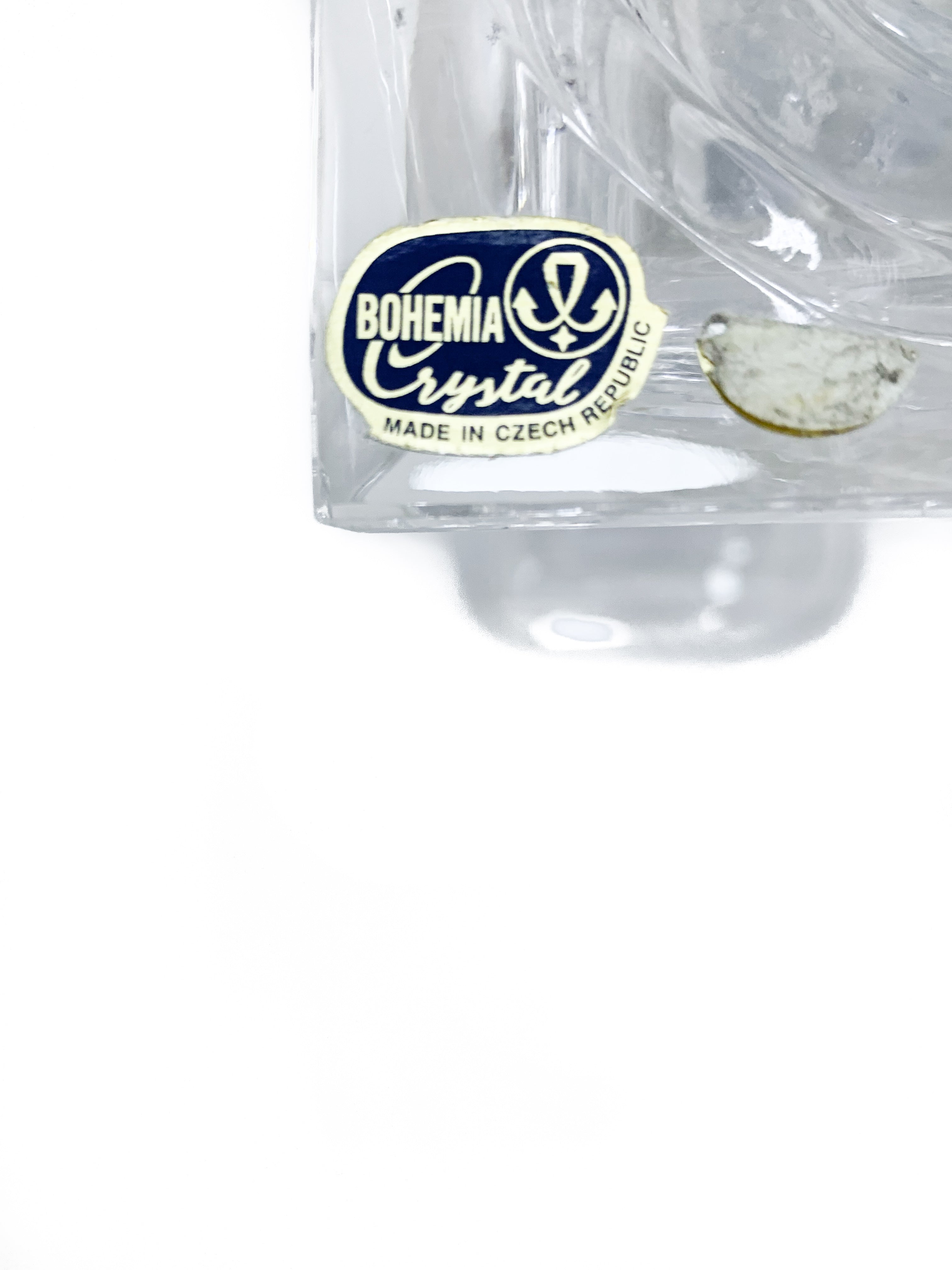 Bohemian Crystal Candle Holder