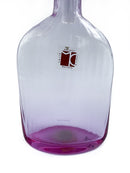 Murano glass bottle signed by Carlo Moretti