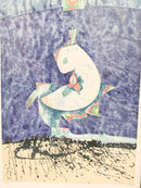 Lithography by Gianni Dova 1960s