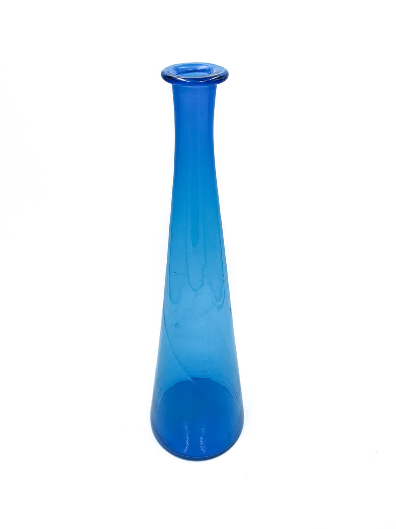 Blue Murano glass vase 1950s