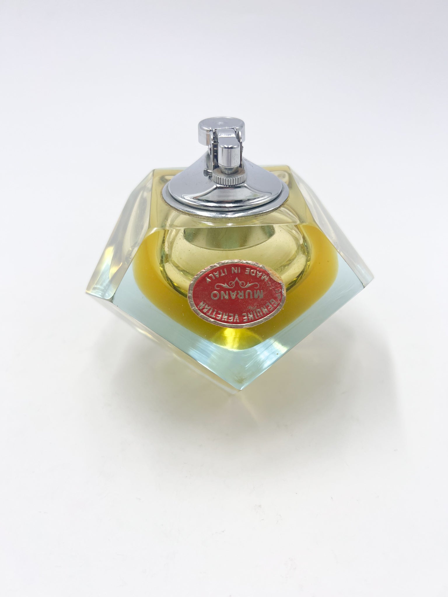 Accendino in Vetro di Murano Attribuito a Flavio Poli Anni 70