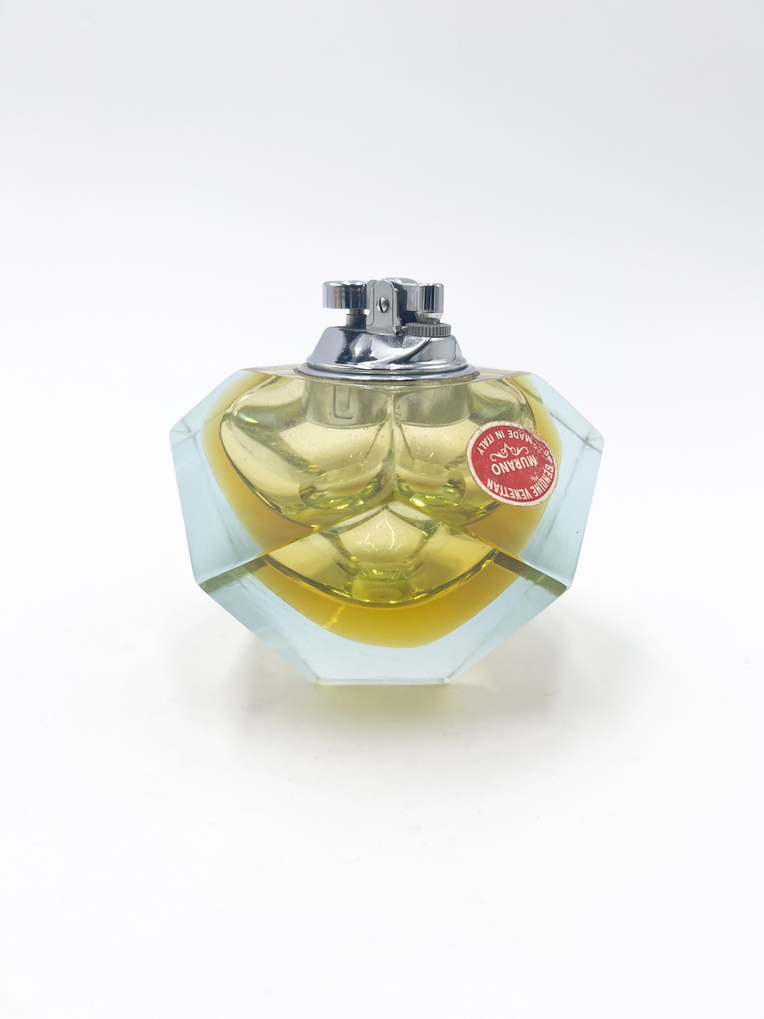 Accendino in Vetro di Murano Attribuito a Flavio Poli Anni 70