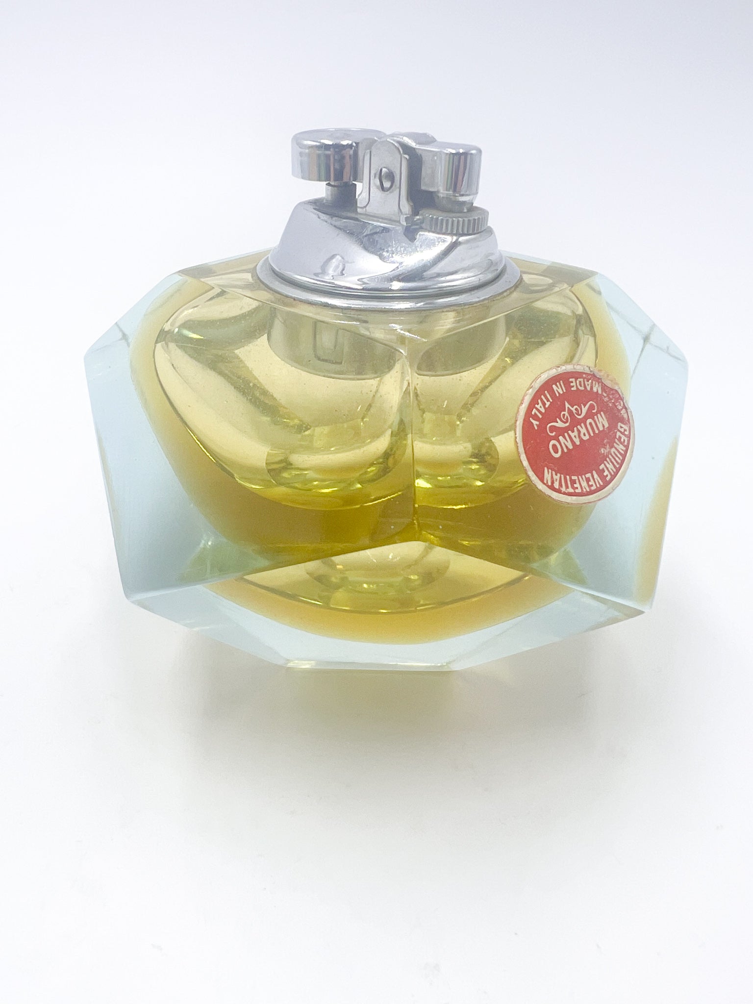 Accendino in Vetro di Murano Attribuito a Flavio Poli Anni 70