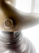 Scultura di Busto di Bambino in Bronzo realizzato da Gemito Anni 50