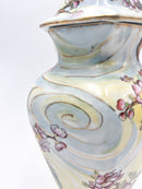 Vaso Liberty in Ceramica Dipinto a Mano di Vera Vitali del 1927