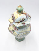 Vaso Liberty in Ceramica Dipinto a Mano di Vera Vitali del 1927