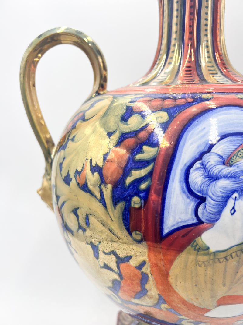 Vaso in Ceramica di Gualdo Tadino Primi Novecento