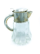 Glass and silver jug from the 1940s