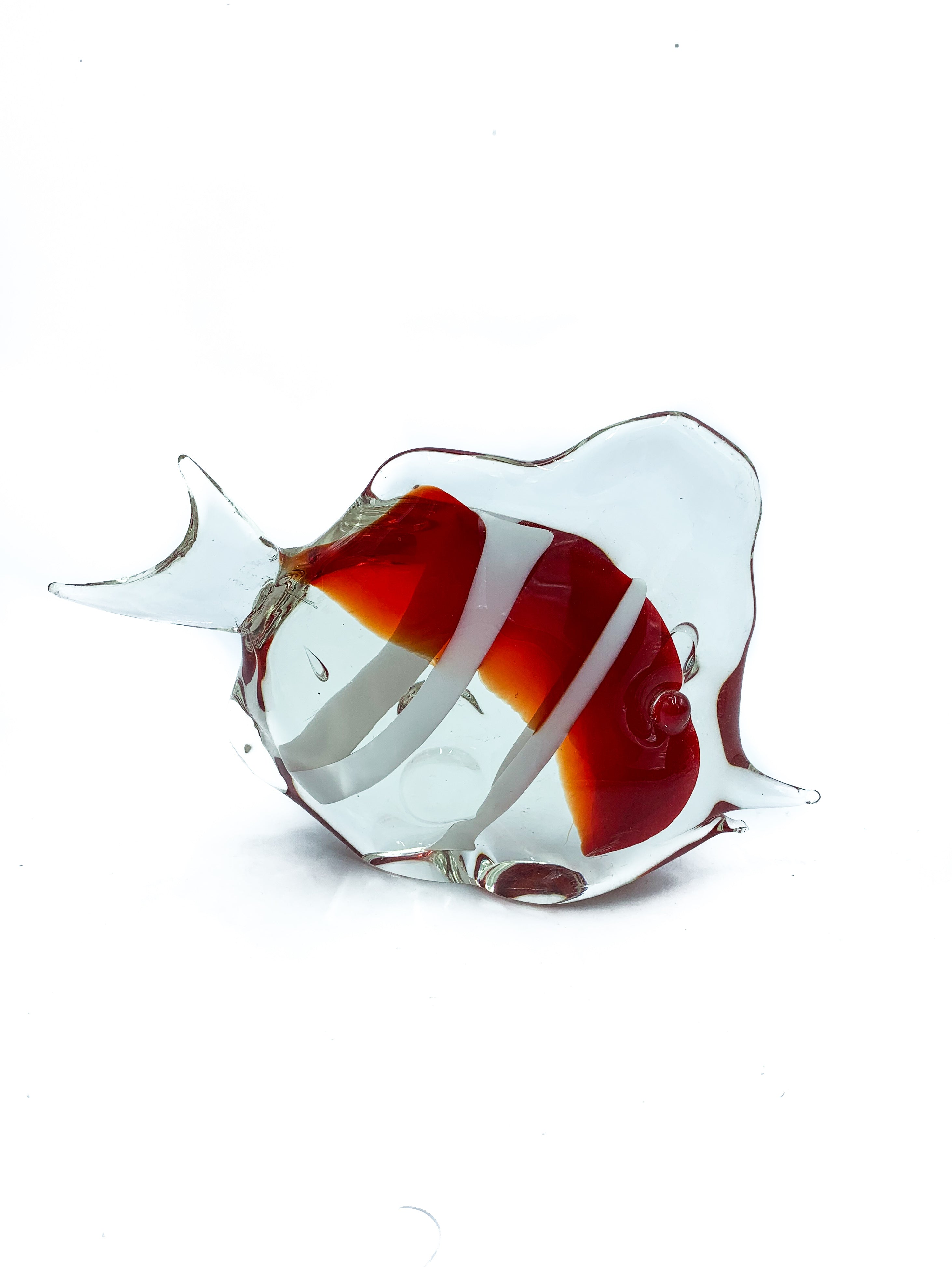 Murano glass red fish from the 70s