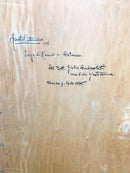 Dipinto Olio su Tela di Fausto Cattaneo del 1956