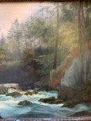 Dipinto Olio su Tavola Anni 1890