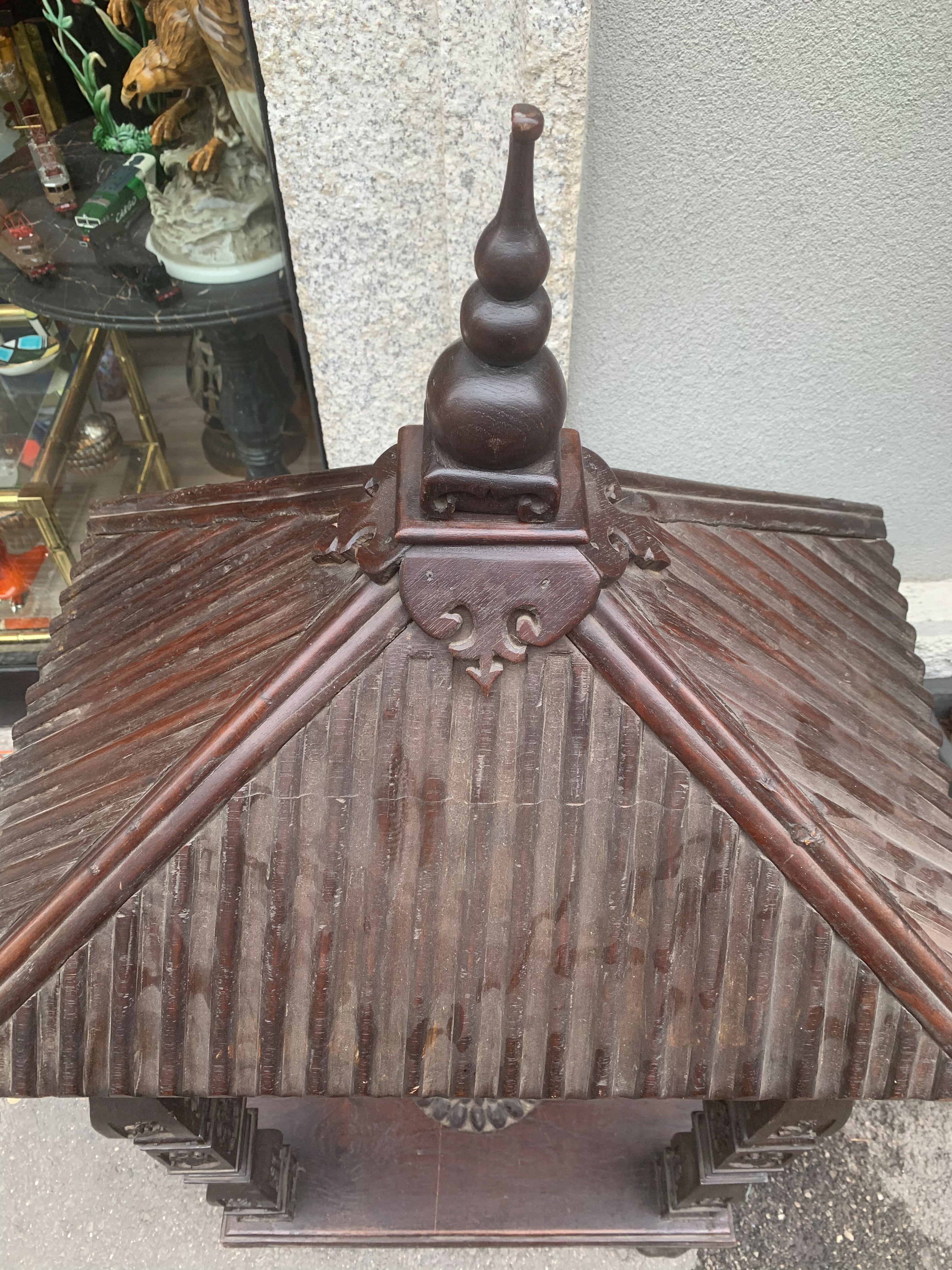 Chinese wooden gong from the 1800s