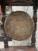 Gong Cinese in Legno del 1800