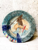 Piatto in Ceramica di Gianni Dova Anni 70