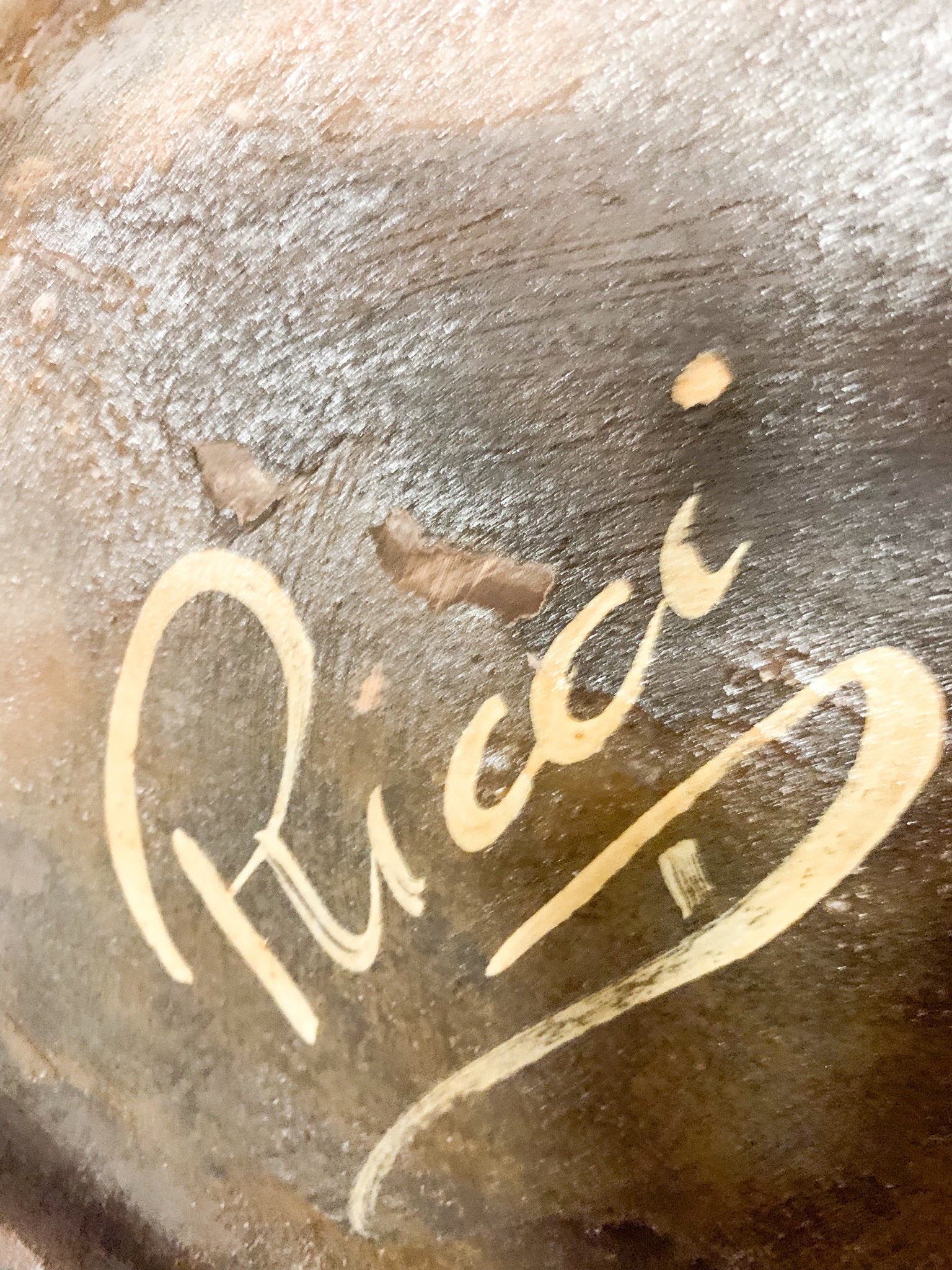 Portaombrelli in ceramica di Pucci Dipinto e Scolpito a Mano Anni 50