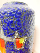 Portaombrelli in Ceramica di Albisola Dipinto a Mano Anni 70