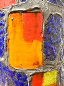 Portaombrelli in Ceramica di Albisola Dipinto a Mano Anni 70