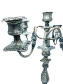 Coppia di Candelabri in Metallo Anni 50