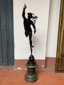 Scultura in Bronzo Hermes di Antonio Pandiani dei Primi 900