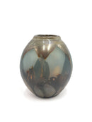 Multicolored Glass Vase by Vera Walther from the 1980s