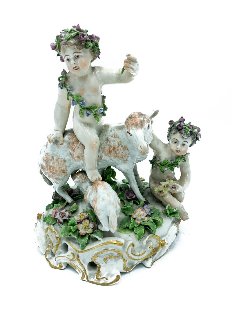 Ceramic sculpture of the Hochst Mythological Group from 1700